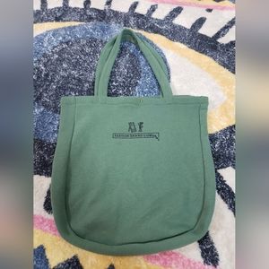 Fashion Brand Company Green Moss Cotton Medium Tote Bag